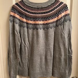A New Day fair isle sweater